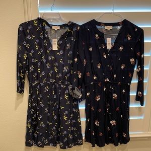 Bundle of 2 New Loft Outlet Small Shirtdresses